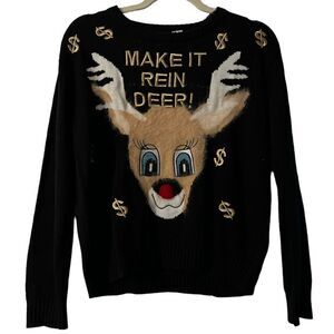 H & M divided Christmas sweater